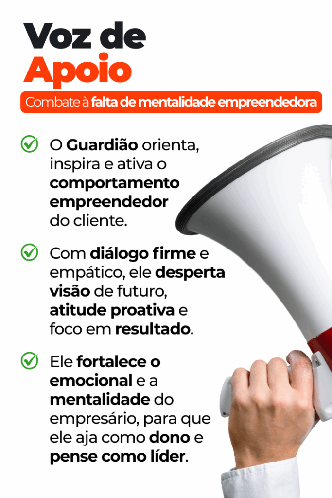 Voz de Apoio - Guardiões dos Empreendedores